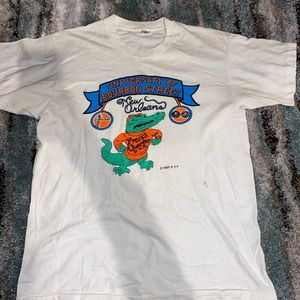 Vintage University on bourbon shirt!